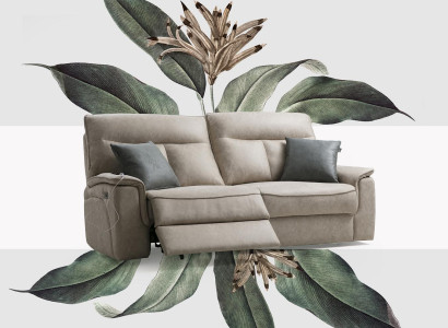 Three-seater sofa couch living room designer modern luxury seating furniture new